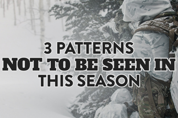 3 Patterns NOT To Be Seen In This Season