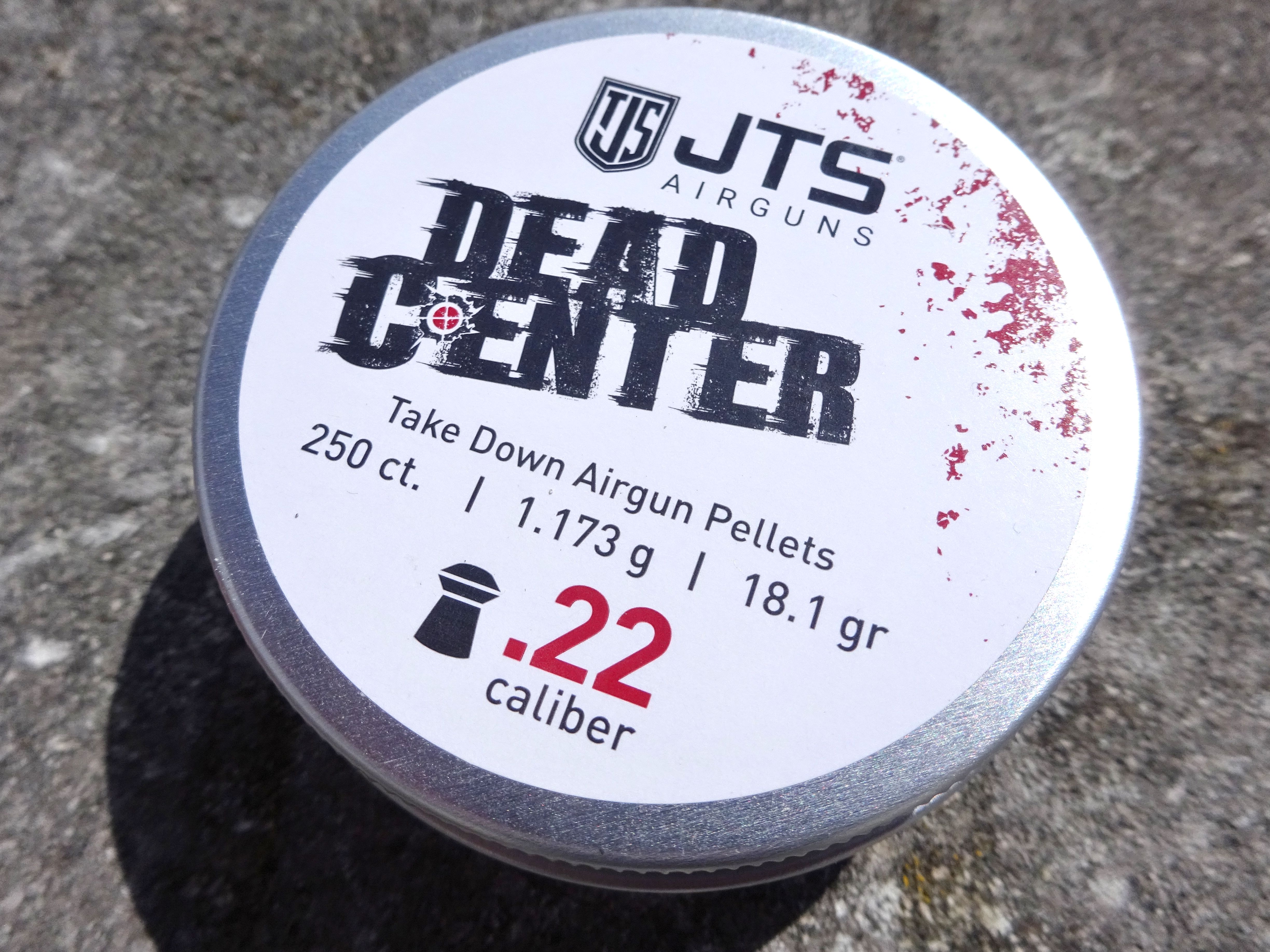 JTS Dead Center Take Down Airgun Pellets