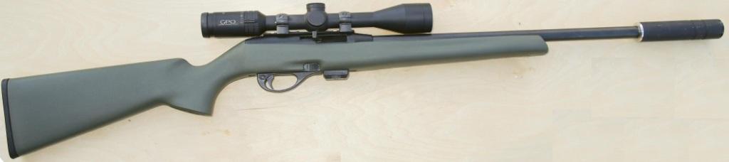 Remington 597 Heavy Barrel Synthetic