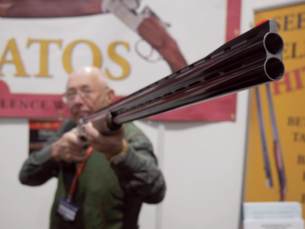 Shotguns at the British shooting Show 2018