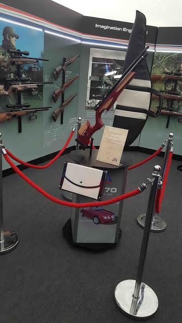 Air Arms unveil RSN70 Limited Edition rifle at the Midland Game Fair