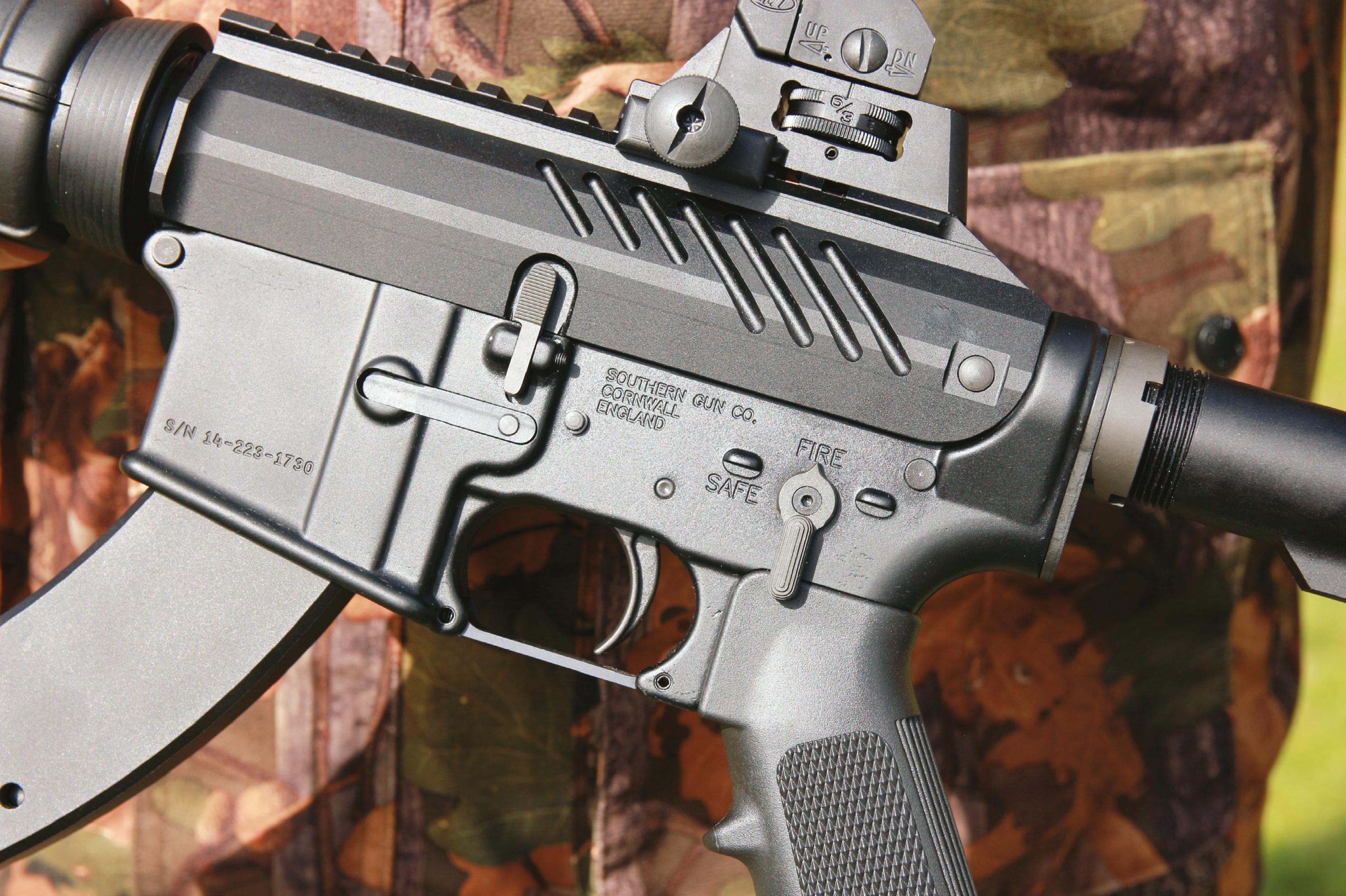 V22 rimfire semi-auto rifle SGC