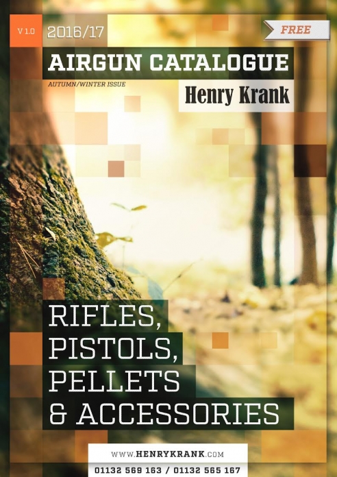 2016/17 Henry Krank Airgun Catalogue Now Available