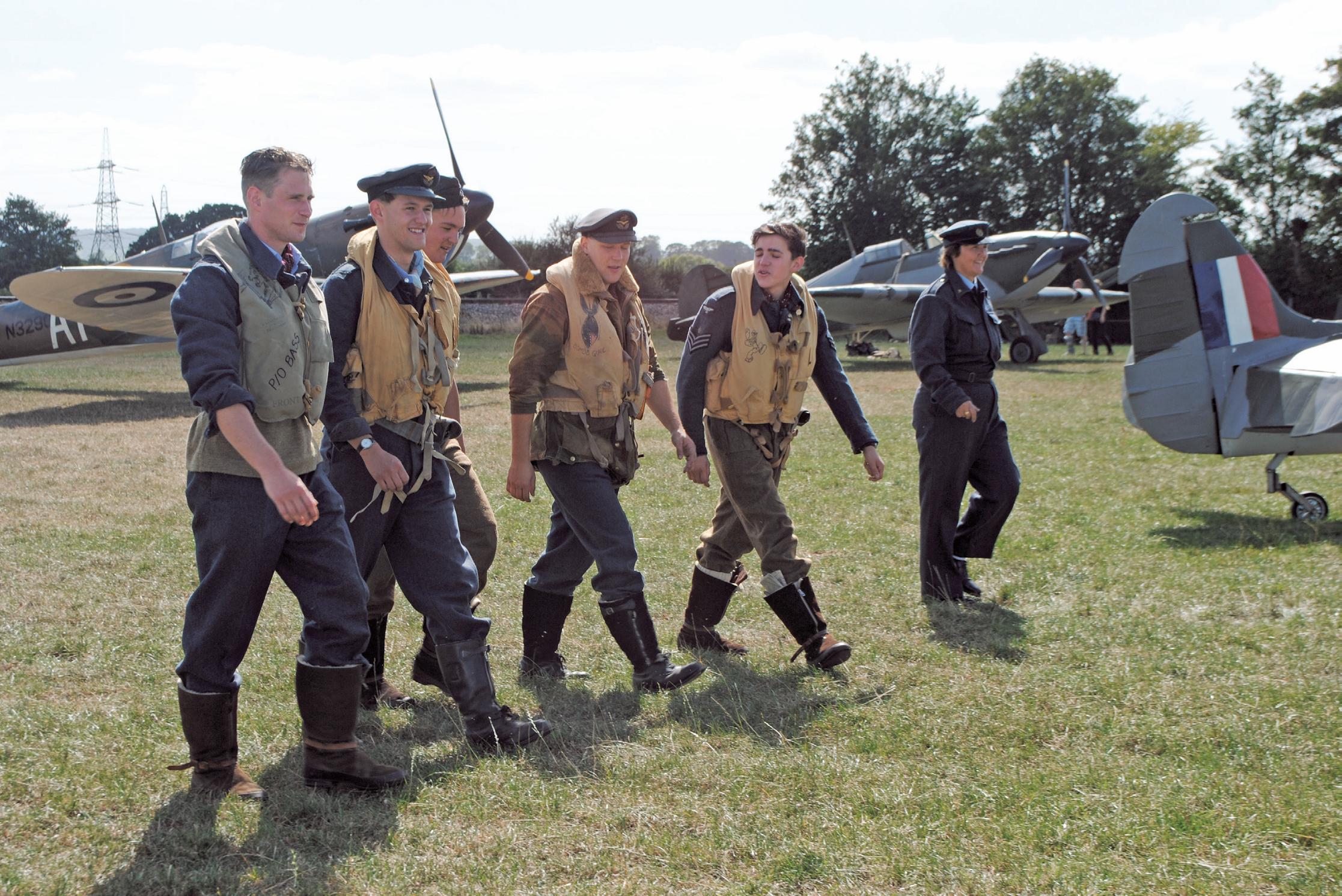 Re-enacting air forces