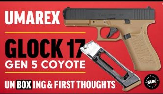 Glock 17 Gen5 BB Co2 Coyote Pistol by Umarex