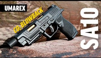 Umarex SA10 .177 Pellet and 4.5mm BB CO2 Air Pistol